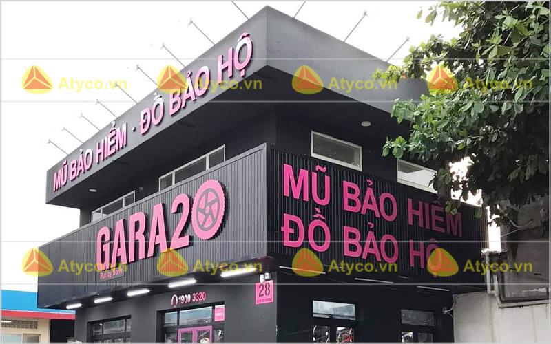 bảng hiệu tôn sóng tại gia lai