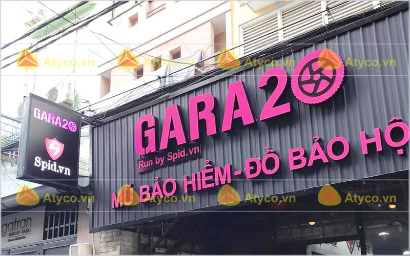 bảng hiệu tôn sóng tại gia lai