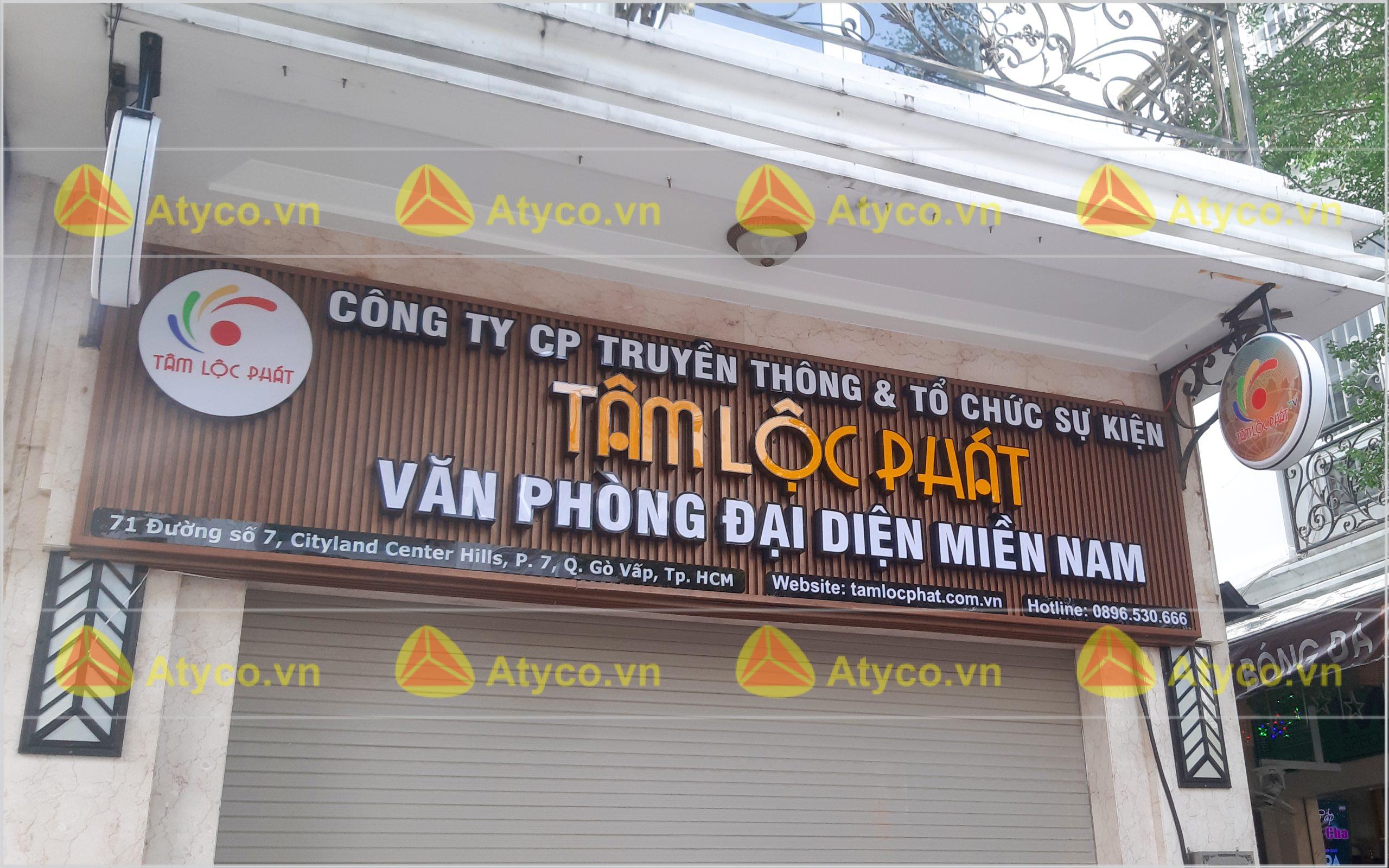 báo giá bảng hiệu bất động sản gia lai