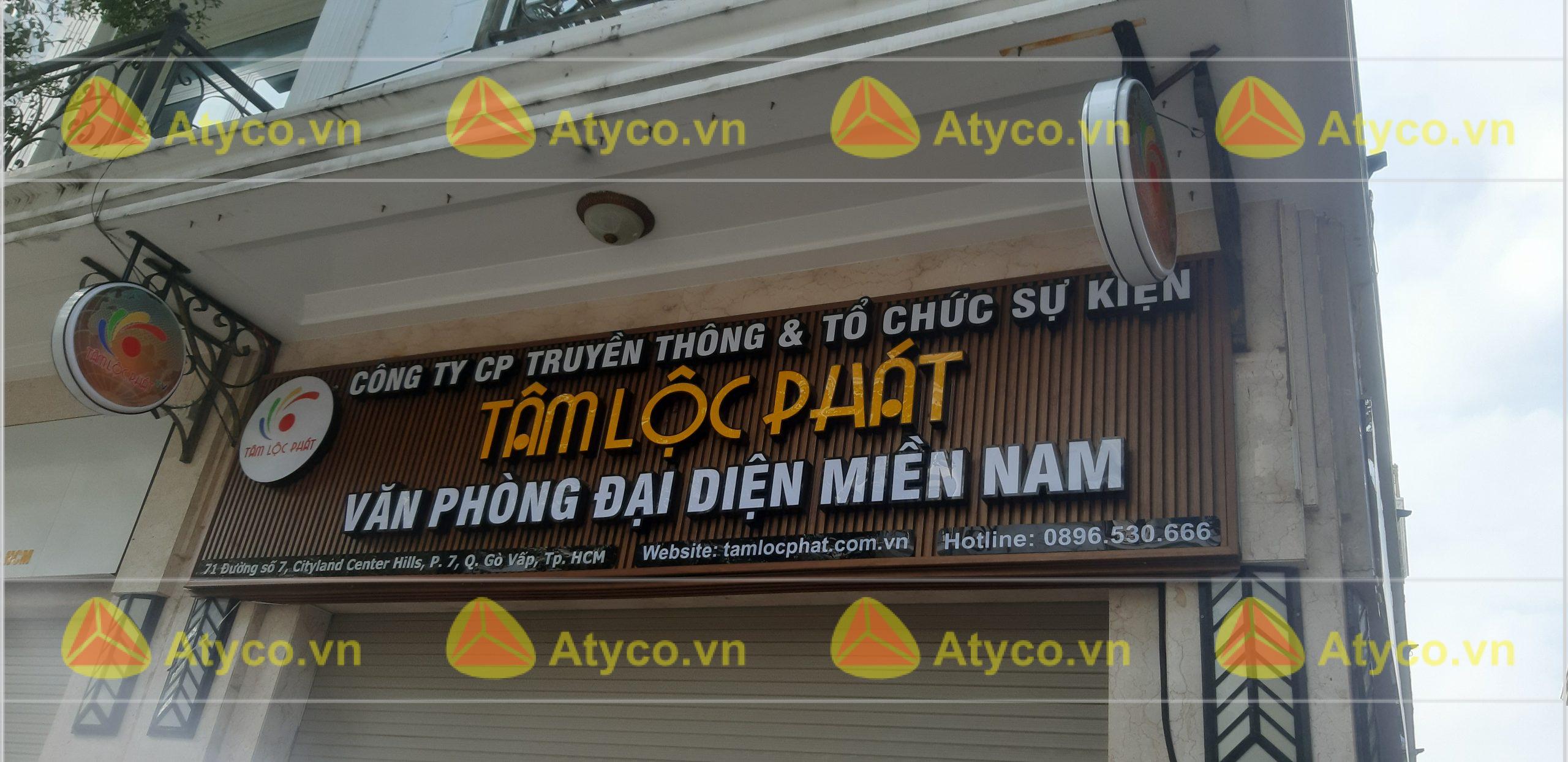 báo giá bảng hiệu bất động sản gia lai