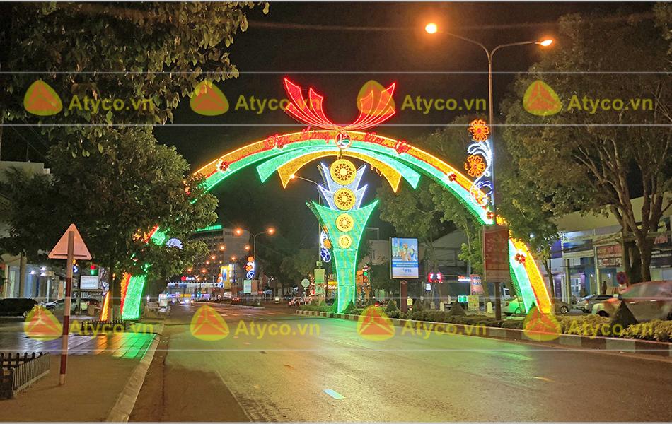 Thi công Led đô thị Gia Lai