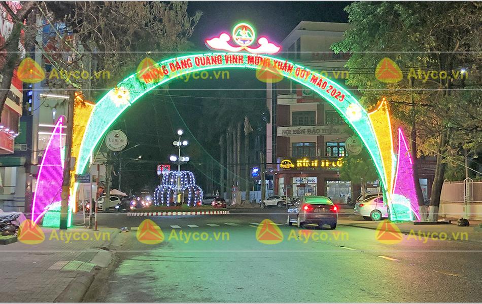 Thi công Led đô thị Gia Lai