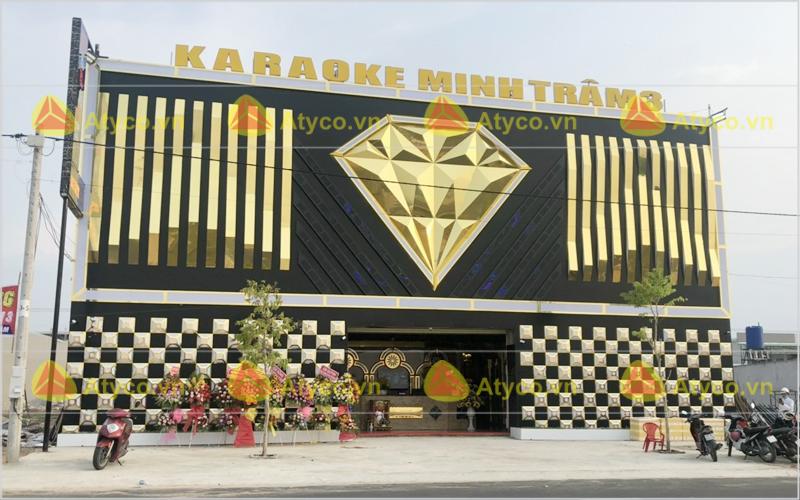thiết kế bảng hiệu karaoke