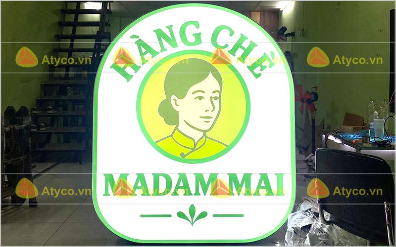 bảng hiệu mica