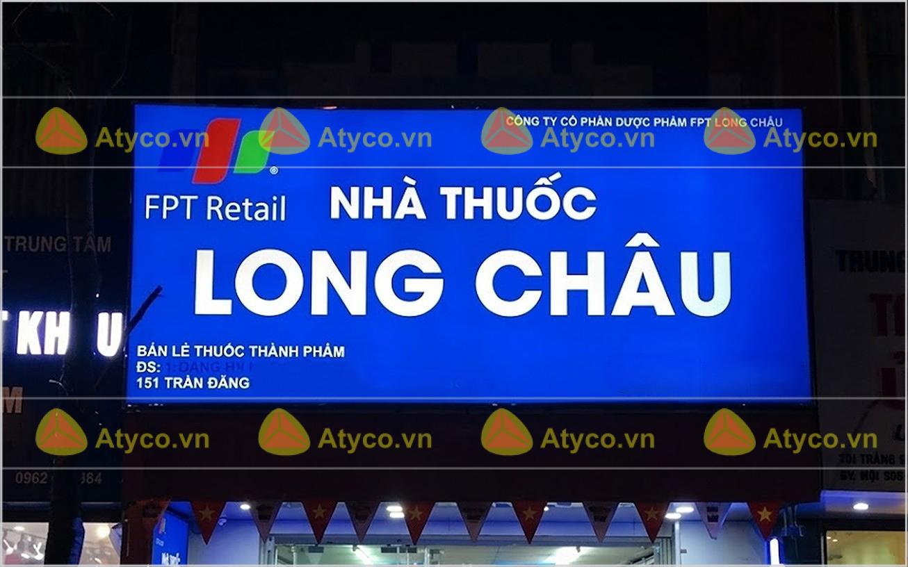 Hộp đèn nhét cạnh
