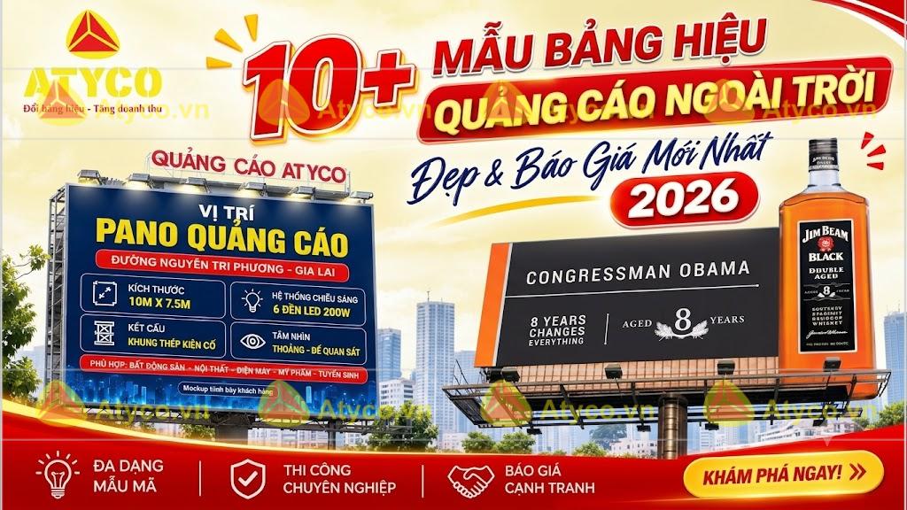 Bảng hiệu quảng cáo ngoài trời