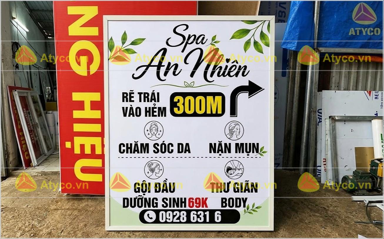 bảng hiệu spa