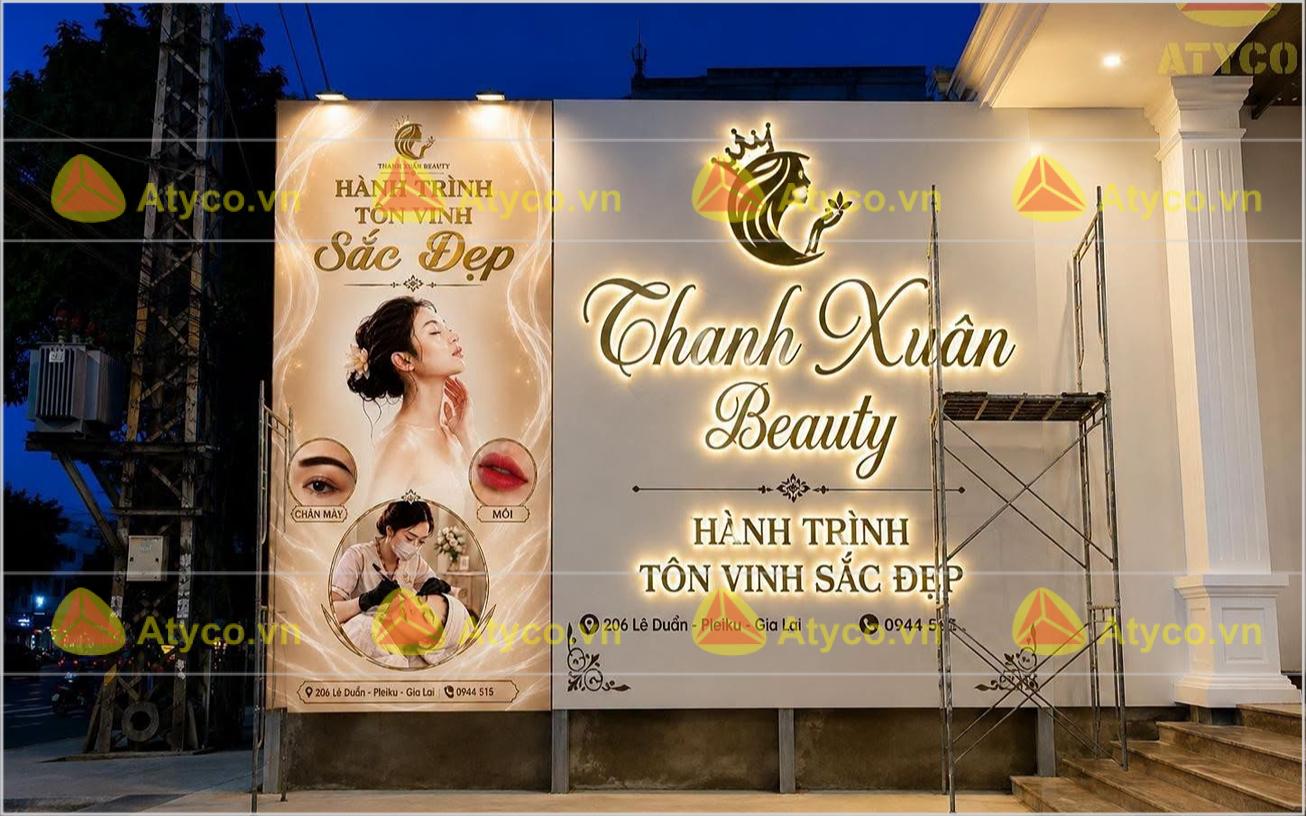 bảng hiệu spa