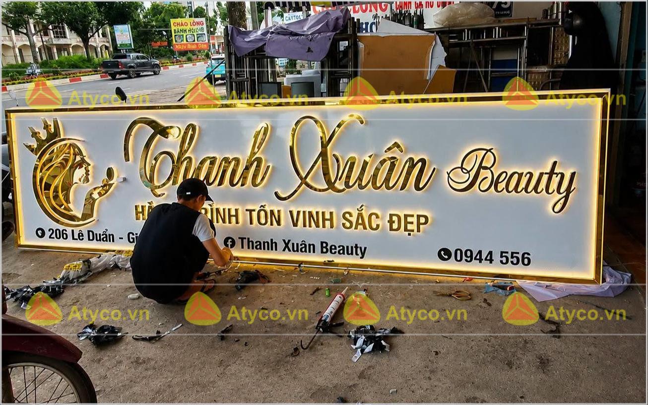 bảng hiệu spa