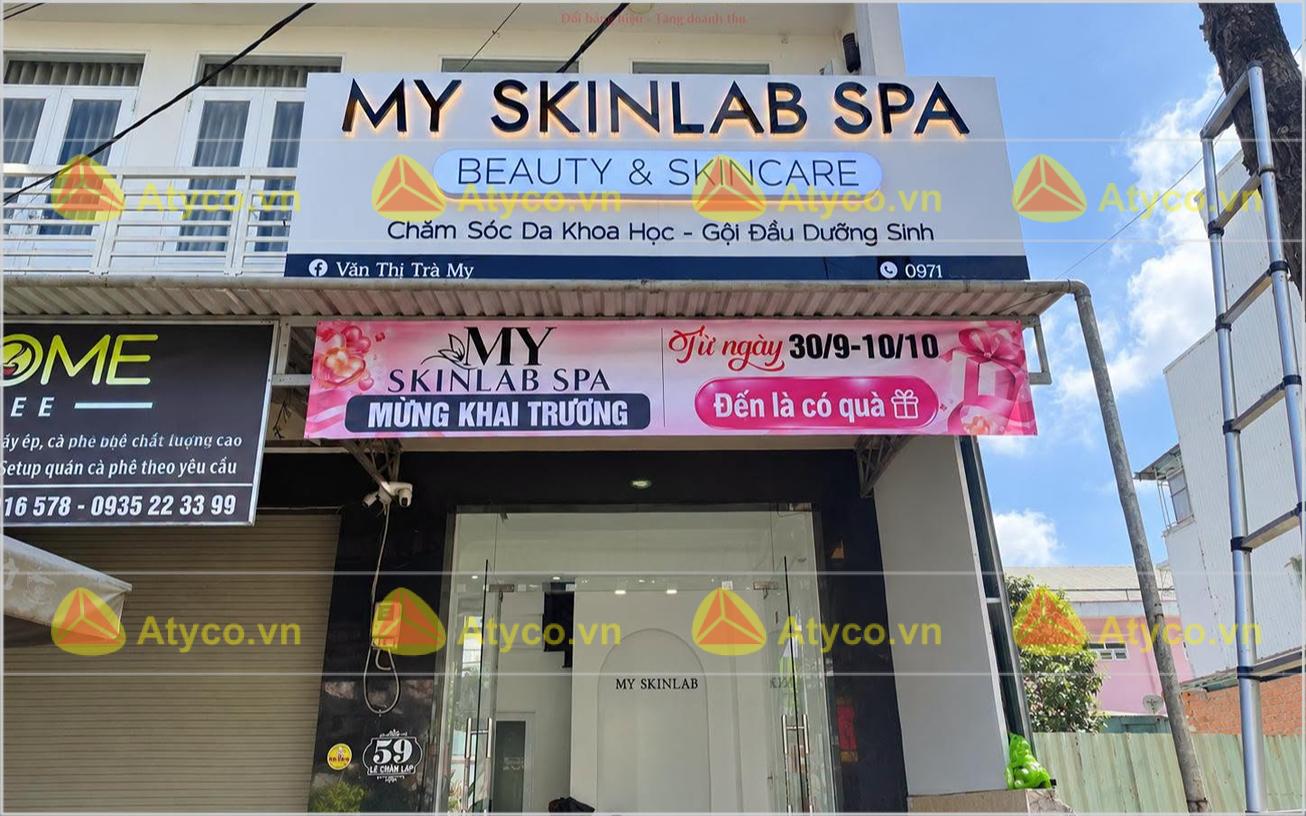bảng hiệu spa