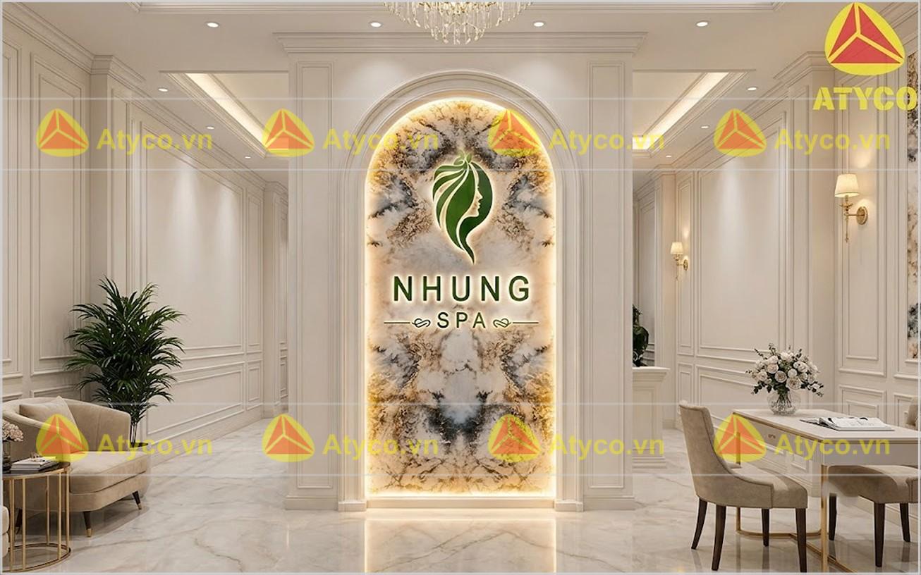 bảng hiệu spa