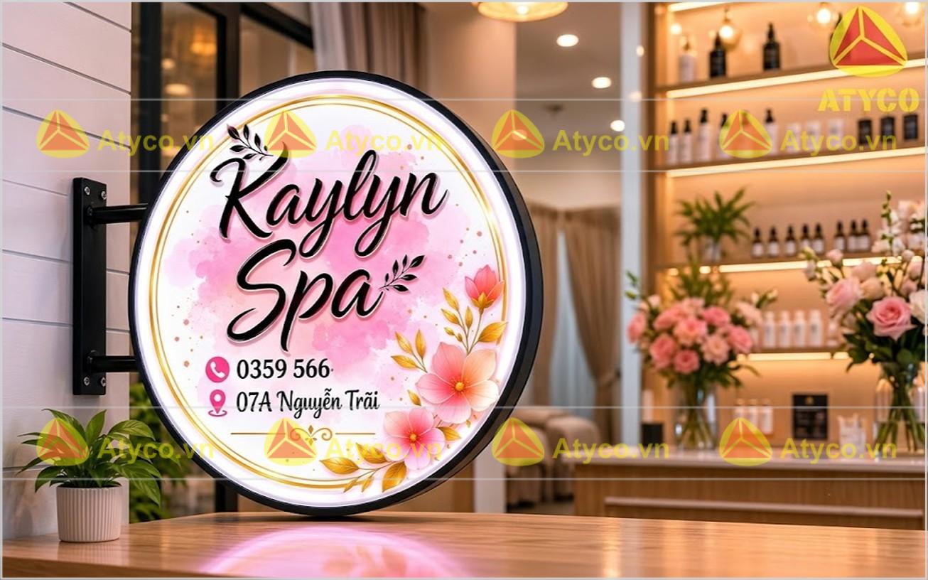 bảng hiệu spa