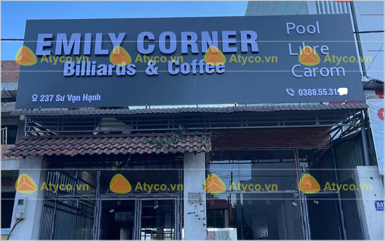 biển hiệu cà phê