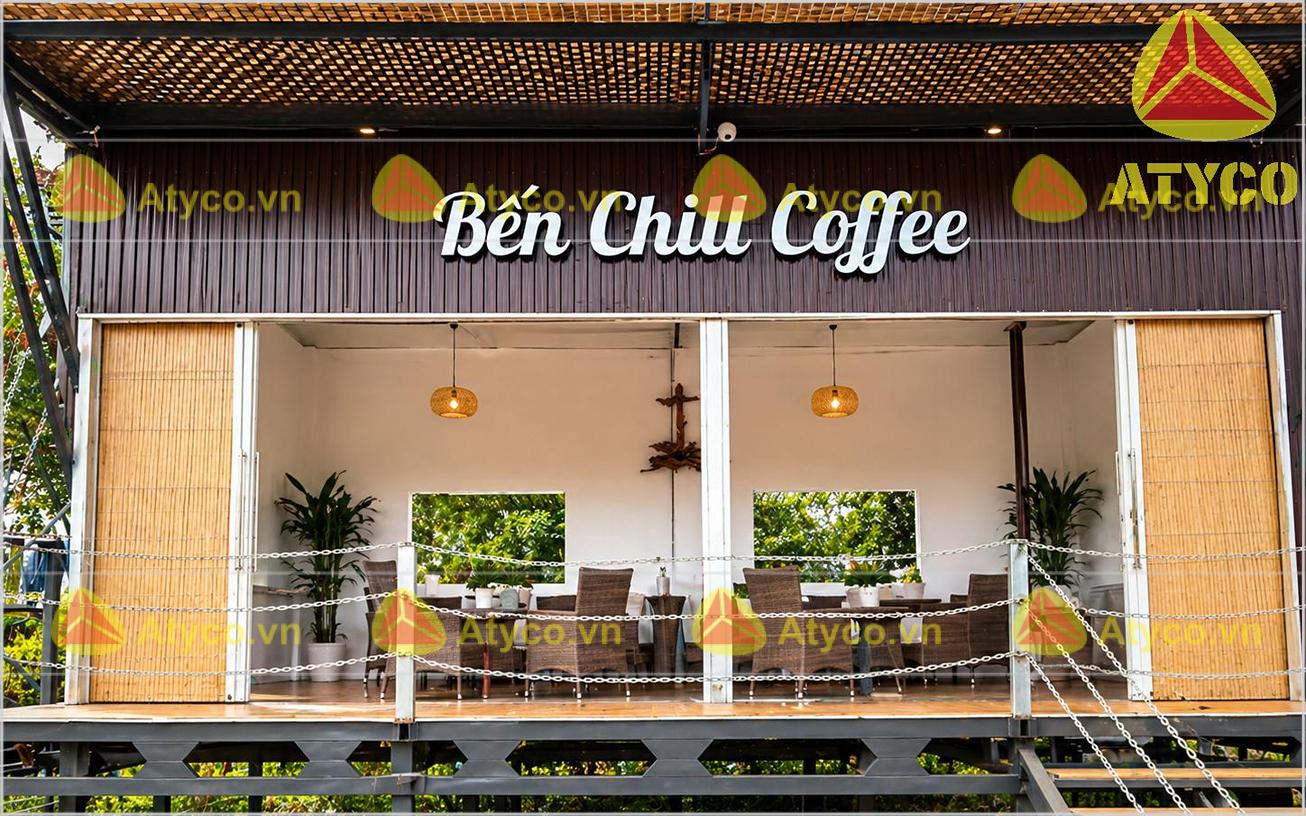 biển hiệu cà phê