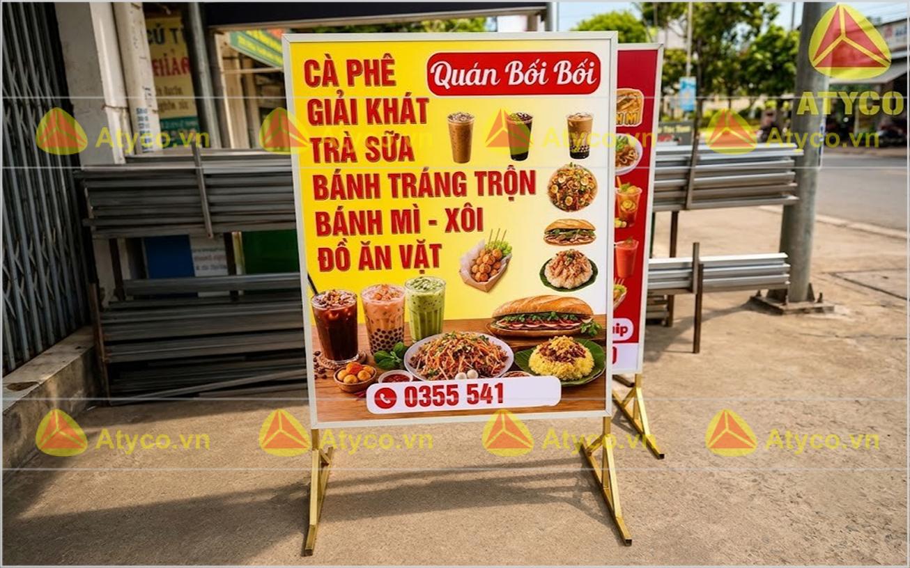 biển hiệu cà phê