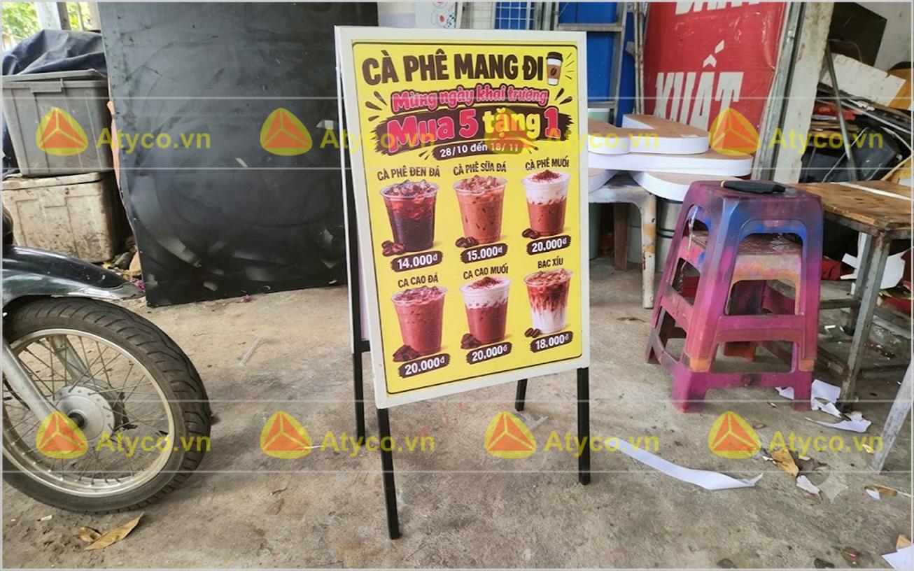 biển hiệu cà phê