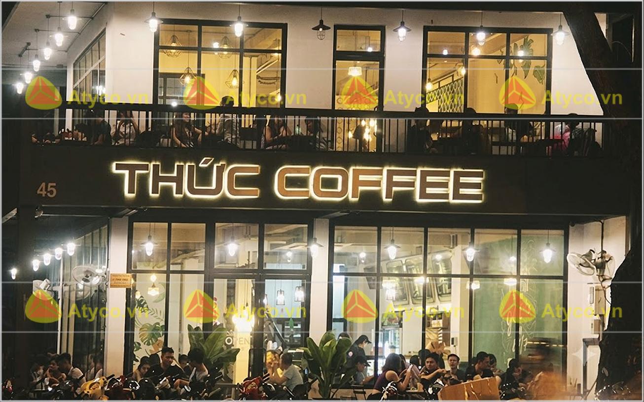 biển hiệu cà phê